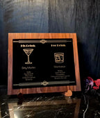 Gatsby Bar Sign Walnut