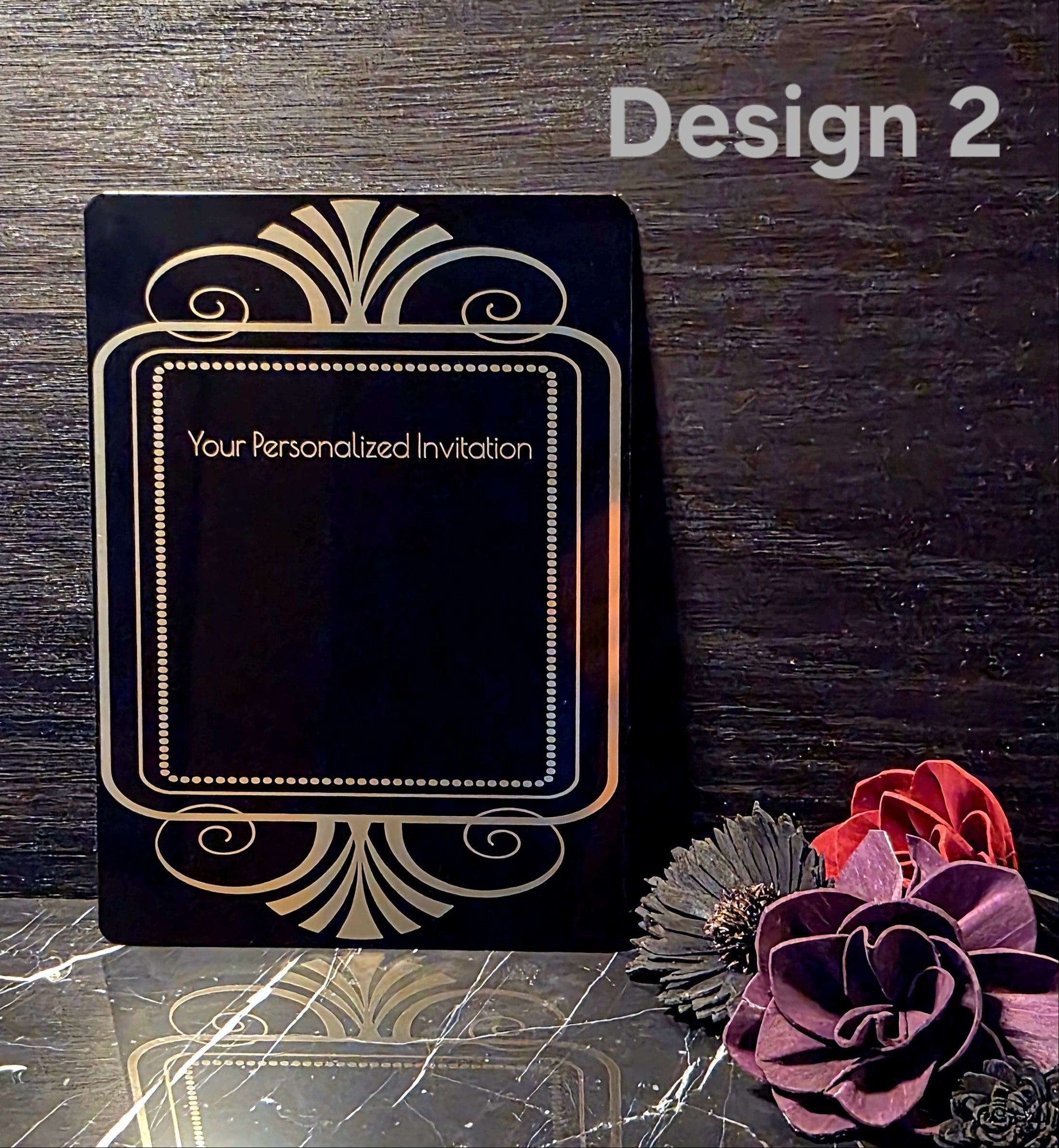 Gatsby Invitation Design 2