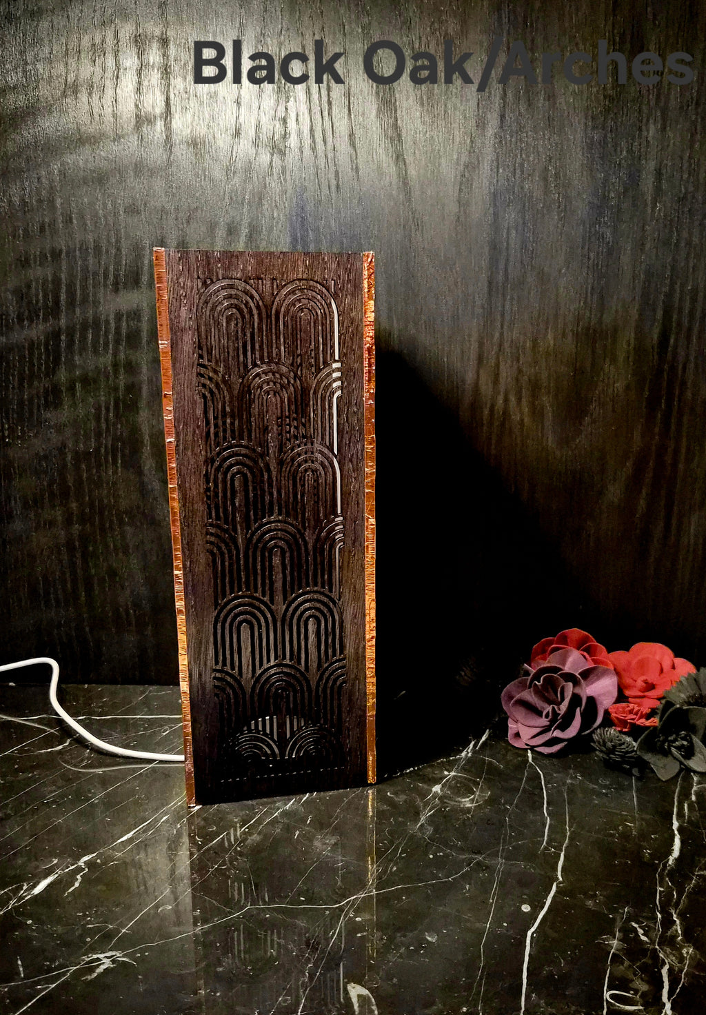 Gatsby Lamp Black Oak/Arches 2