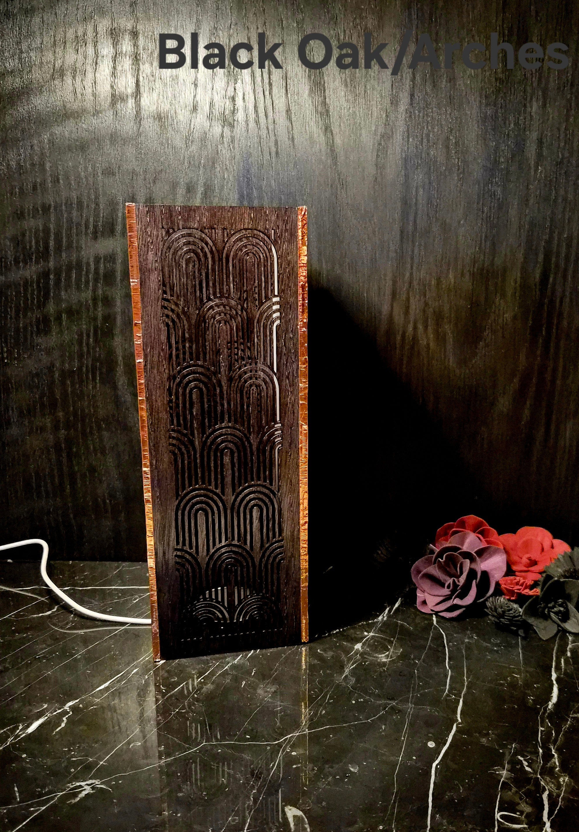 Gatsby Lamp Black Oak/Arches 2