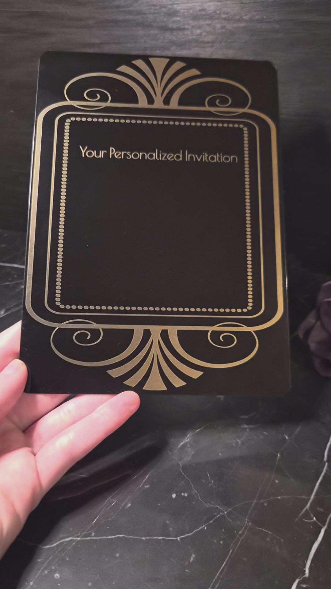 Gatsby Invitation Video Design 2