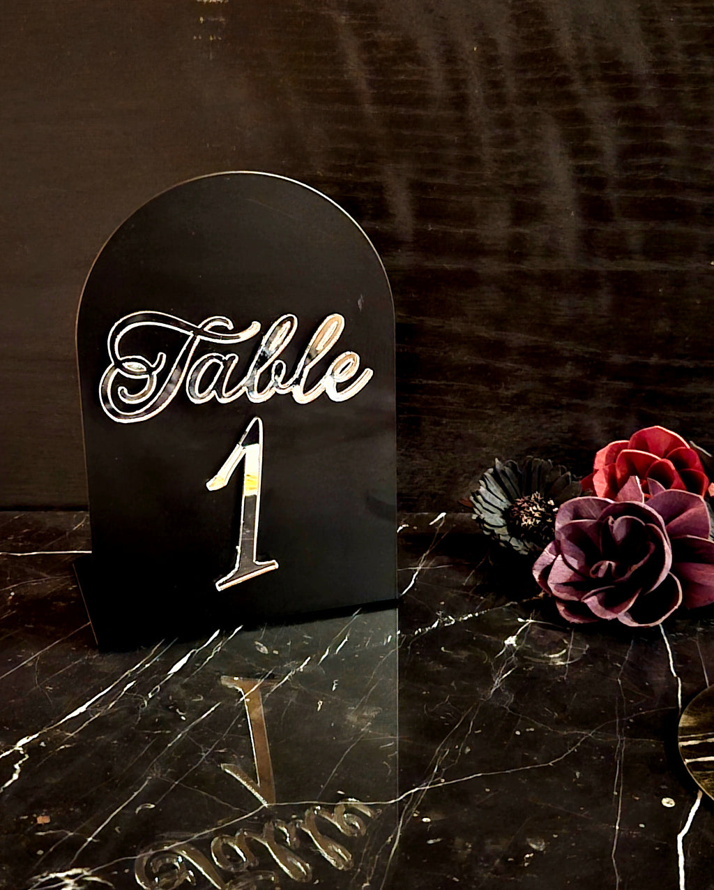 Table Numbers/Book Ends