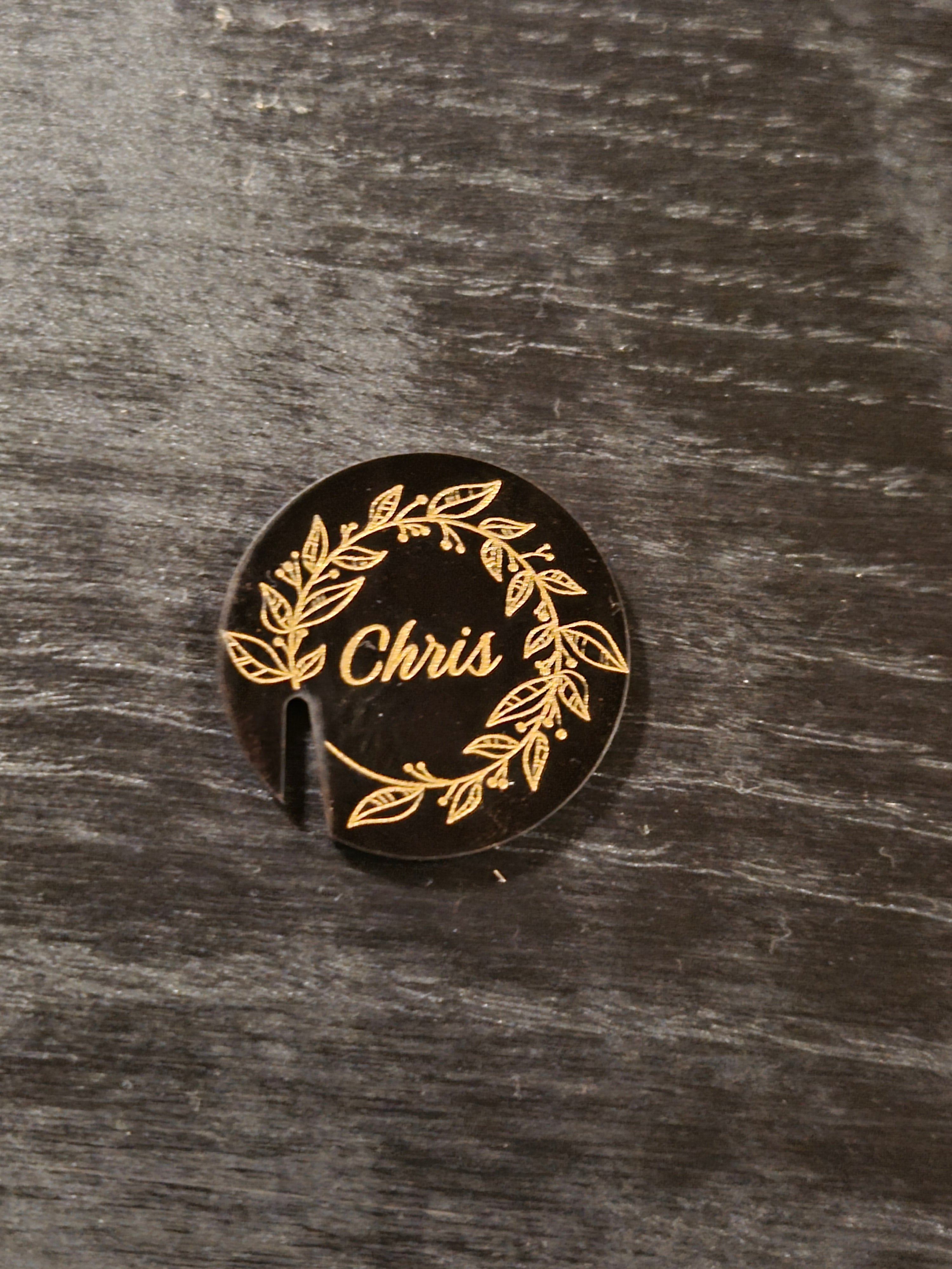 Atelier Rocks Glass Charm/Table Assignment/Wedding Favor