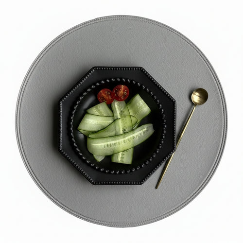 Faux Leather Charger Placemats