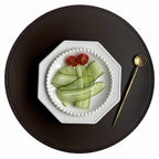 Faux Leather Charger Placemats
