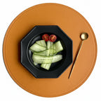 Faux Leather Charger Placemats