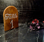 Table Numbers/Book Ends